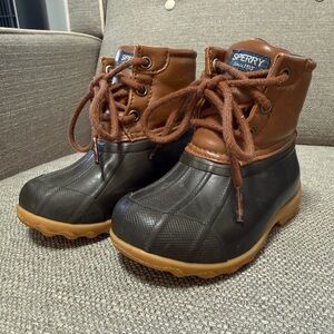 Sperry Toddler Duck Rain Boots Size 6
